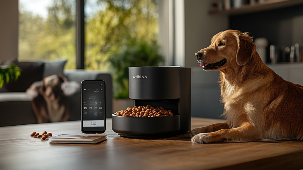 lobito4512_A_photorealistic_Petlibro_Smart_Feeder_black_5-lit_e01cb776-6f94-4be2-820b-75acc916572b_2